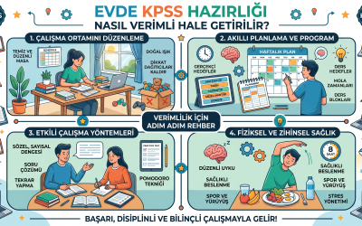 Evde KPSS Hazırlığı Nasıl Verimli Hale Getirilir?