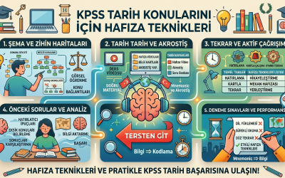 KPSS Tarih Konularını Unutmamak İçin Hafıza Teknikleri