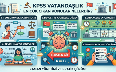 KPSS Vatandaşlık En Çok Çıkan Konular Nelerdir?