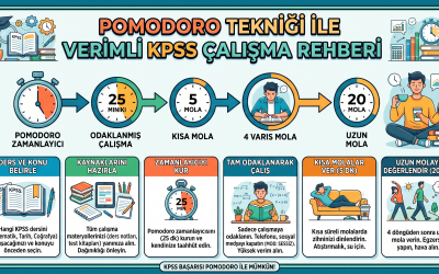 Pomodoro Tekniği ile Verimli KPSS Çalışma Rehberi