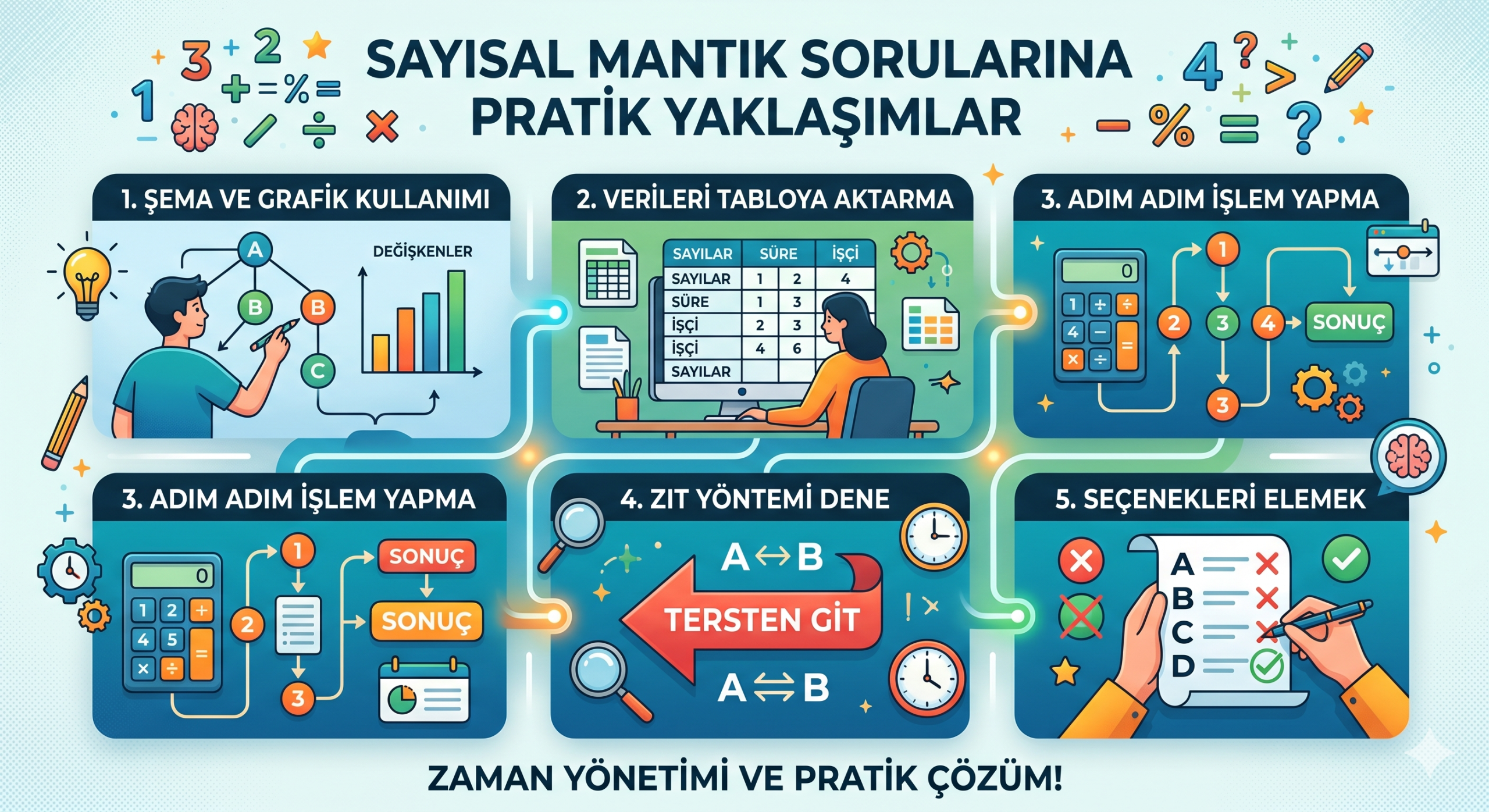 Sözel Mantık Soruları Nasıl Çözülür?