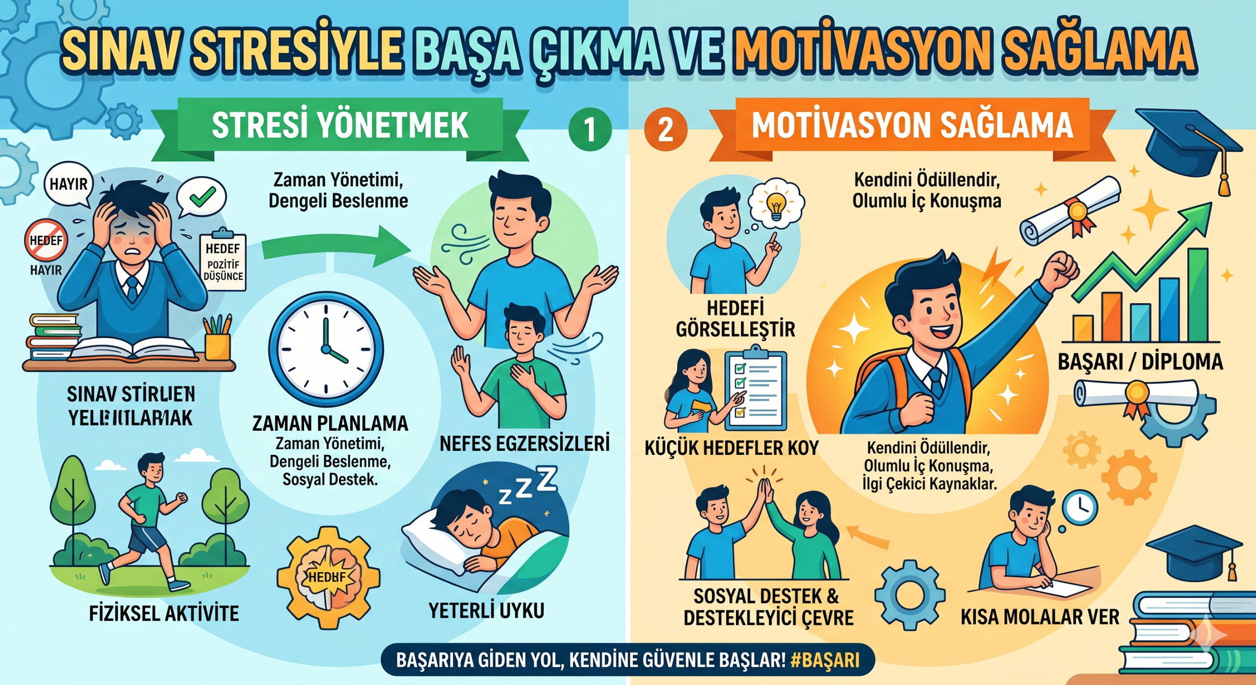 Sınav Stresiyle Başa Çıkma ve Motivasyon Sağlama